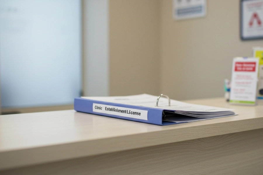 دریافت مجوز تاسیس کلینیک